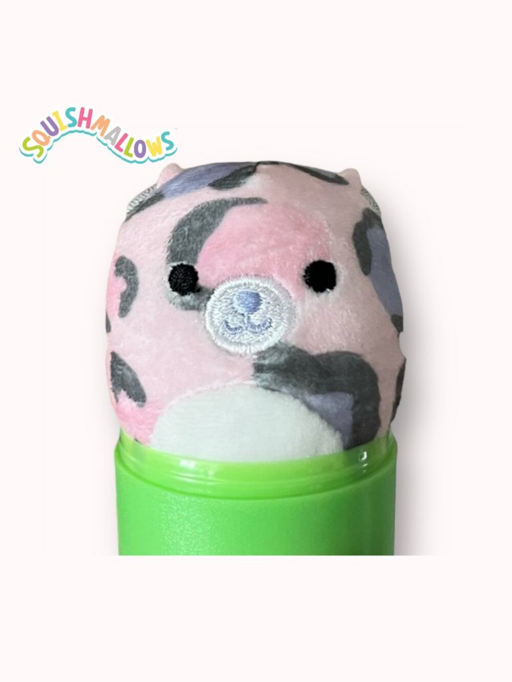 FREE WITH $30+ Dallas the pink leopard Micromallow Squishmallow